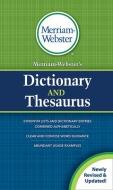 Merriam-Webster's Dictionary and Thesaurus di Merriam-Webster edito da MERRIAM WEBSTER INC