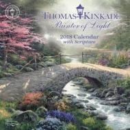 Thomas Kinkade Painter Of Light With Scripture 2018 Mini Wall Calendar di Thomas Kinkade edito da Andrews Mcmeel Publishing
