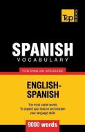 Spanish vocabulary for English speakers - 9000 words di Andrey Taranov edito da BoD