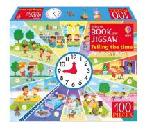 Usborne Book And Jigsaw Telling The Time di Kate Nolan edito da Usborne Publishing Ltd