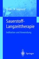 Sauerstofflangzeittherapie di P. HIEN edito da Springer