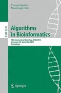 Algorithms in Bioinformatics edito da Springer-Verlag GmbH