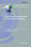 Uncertainty Quantification in Scientific Computing edito da Springer Berlin Heidelberg