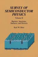 Survey of Semiconductor Physics di Karl W. Böer edito da Springer Netherlands