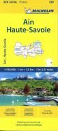 Ain Haute-Savoie - Michelin Local Map 328 di Michelin edito da Michelin Editions Des Voyages