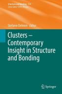 Clusters - Contemporary Insight in Structure and Bonding edito da Springer-Verlag GmbH