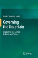 Governing the Uncertain edito da Springer Netherlands