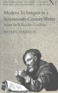 Modern Techniques in a Seventeenth-Century Writer di Moses Hardin edito da Lang, Peter