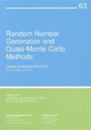 Random Number Generation And Quasi-monte Carlo Methods di Harald Niederreiter edito da Society For Industrial & Applied Mathematics,u.s.