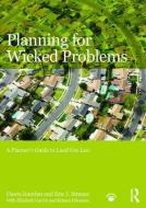 Planning for Wicked Problems di Dawn Jourdan edito da Routledge