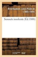 Sonnets Insolents di Brinn'gaubast-L edito da Hachette Livre - BNF
