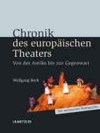 Chronik des europäischen Theaters di Wolfgang Beck edito da J.B. Metzler