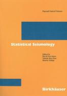 Statistical Seismology edito da Birkhäuser Basel