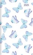 Taschenplaner Style Schmetterling 2025 - Taschen-Kalender 9,5x16 cm - seperates Adressheft - 1 Seite 1 Woche - 64 Seiten - Notiz-Heft - Alpha Edition edito da Neumann Verlage GmbH & Co