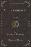 Counterpoint di Geraldine Warburg edito da Forgotten Books