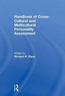 Handbook of Cross-Cultural and Multicultural Personality Assessment edito da Taylor & Francis Ltd