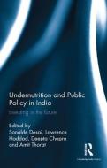 Undernutrition and Public Policy in India edito da Taylor & Francis Ltd