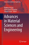 Advances in Material Sciences and Engineering edito da Springer Singapore
