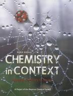 Chemistry in Context: Applying Chemistry to Society di American Chemical Society edito da MCGRAW HILL BOOK CO