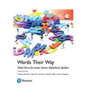 Words Their Way: Word Sorts For Letter Name-alphabetic Spellers, Global Edition di Marcia Invernizzi, Francine Johnston, Donald R. Bear, Shane Templeton edito da Pearson Education Limited
