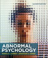 Abnormal Psychology di Ronald J. Comer edito da Macmillan Learning
