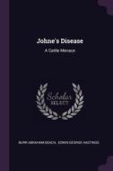 Johne's Disease: A Cattle Menace di Burr Abraham Beach edito da CHIZINE PUBN