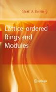 Lattice-ordered Rings and Modules di Stuart A. Steinberg edito da Springer New York
