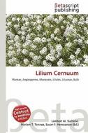Lilium Cernuum edito da Betascript Publishing