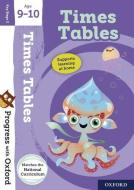 Progress With Oxford:: Times Tables Age 9-10 di Fiona Tomlinson edito da Oxford University Press