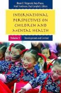 International Perspectives on Children and Mental Health [2 Volumes] edito da PRAEGER FREDERICK A