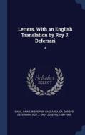 Letters. With An English Translation By di SAINT BASIL edito da Lightning Source Uk Ltd