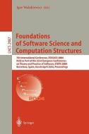 Foundations of Software Science and Computation Structures di I. Walukiewicz edito da Springer Berlin Heidelberg