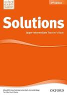 Solutions: Upper-Intermediate: Teachers Book edito da Oxford University ELT
