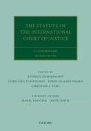 The Statute Of The International Court Of Justice edito da Oxford University Press