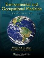 Environmental and Occupational Medicine edito da LIPPINCOTT RAVEN