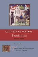 Poetria Nova di Geoffrey of Vinsauf edito da PONTIFICAL INST OF MEDIEVAL ST