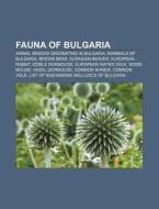 Fauna Of Bulgaria: Brown Bear, European di Books Llc edito da Books LLC, Wiki Series