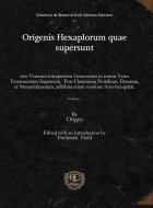 Origenis Hexaplorum Quae Supersunt (vol 1) di Origen edito da Gorgias Press