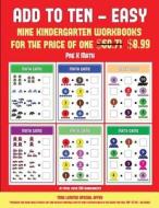 Pre K Math (Add to Ten - Easy) di James Manning edito da Kindergarten Wookbooks