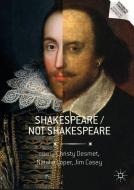 Shakespeare / Not Shakespeare edito da Springer-Verlag GmbH