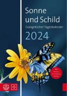 Sonne und Schild 2024. Evangelischer Tageskalender 2024 edito da Evangelische Verlagsansta