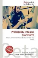 Probability Integral Transform edito da Betascript Publishing