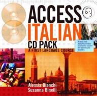 Access Italian di Susanna Binelli, Alessia Bianchi edito da Routledge