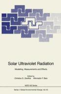Solar Ultraviolet Radiation edito da Springer Berlin Heidelberg