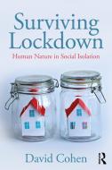 Surviving Lockdown di David Cohen edito da Taylor & Francis Ltd