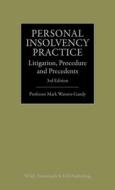 Personal Insolvency Practice di Professor Mark Watson-Gandy edito da Wildy, Simmonds And Hill Publishing