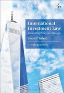 International Investment Law di Professor Surya P. Subedi edito da Bloomsbury Publishing PLC