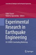 Experimental Research in Earthquake Engineering edito da Springer International Publishing