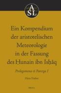 Ein Kompendium Der Aristotelischen Meteorologie in Der Fassung Des Ḥunain Ibn Isḥâq: Prolegomena Et Parerga  edito da BRILL ACADEMIC PUB