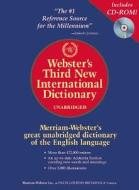Webster\'s Third New International Dictionary di Editors of Merriam Webster edito da Merriam Webster,u.s.